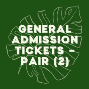 General Admission Ticket - Pair (2)